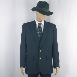 Stafford navy sports Suit jacket men's size 40L.